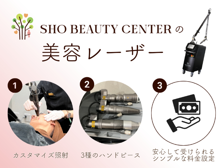 SHO BEAUTY CENTERの美容レーザー